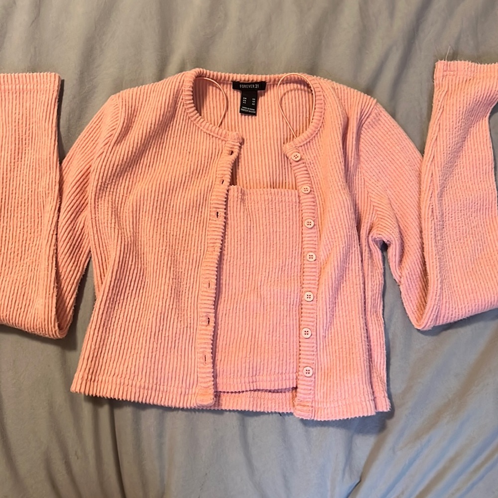 Crop top set